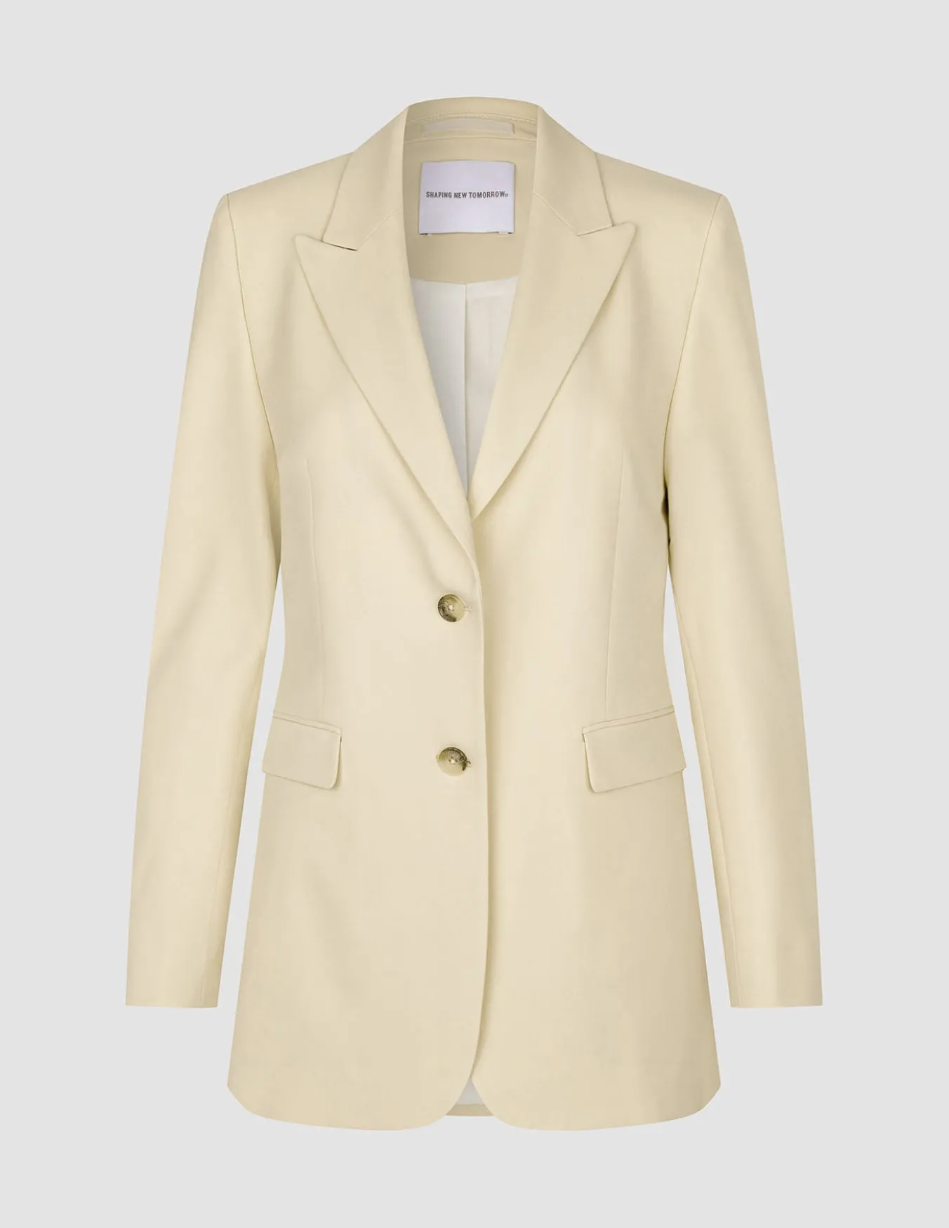 Women Essential Blazer Misty Yellow