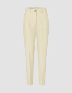 Women Essential Pants Tapered Misty Yellow