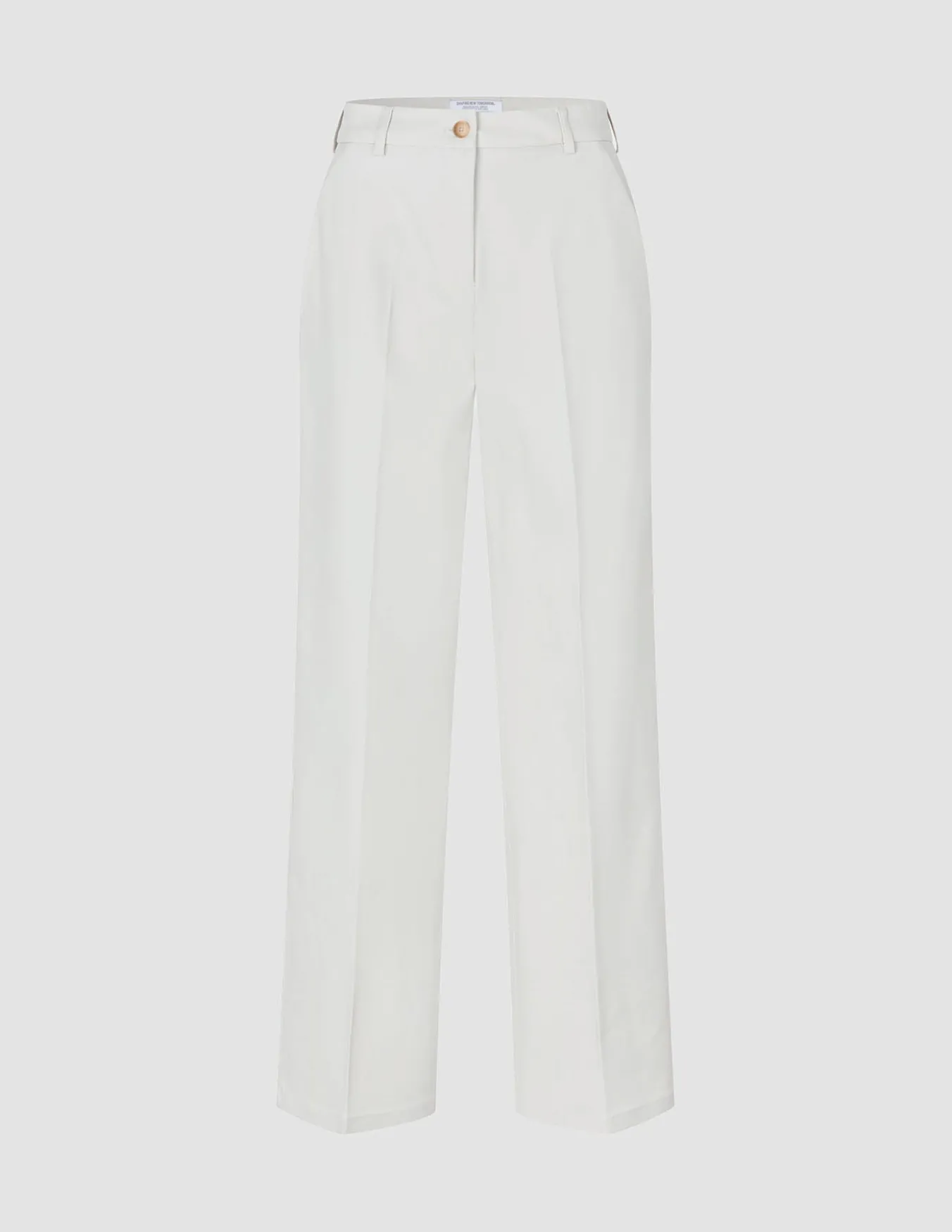 Women Essential Pants Wide Off White