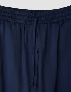 Women Linen Pants Relaxed Night Sky