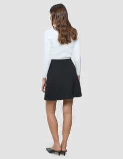 Women Marin Skirt Short Black