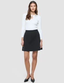 Women Marin Skirt Short Black