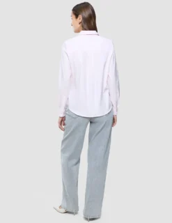 Women Oxford Shirt Barely Pink Regular
