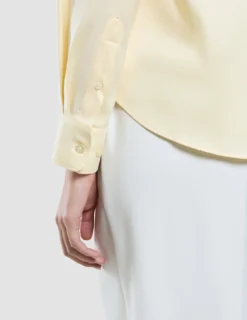 Women Oxford Shirt Misty Yellow Regular