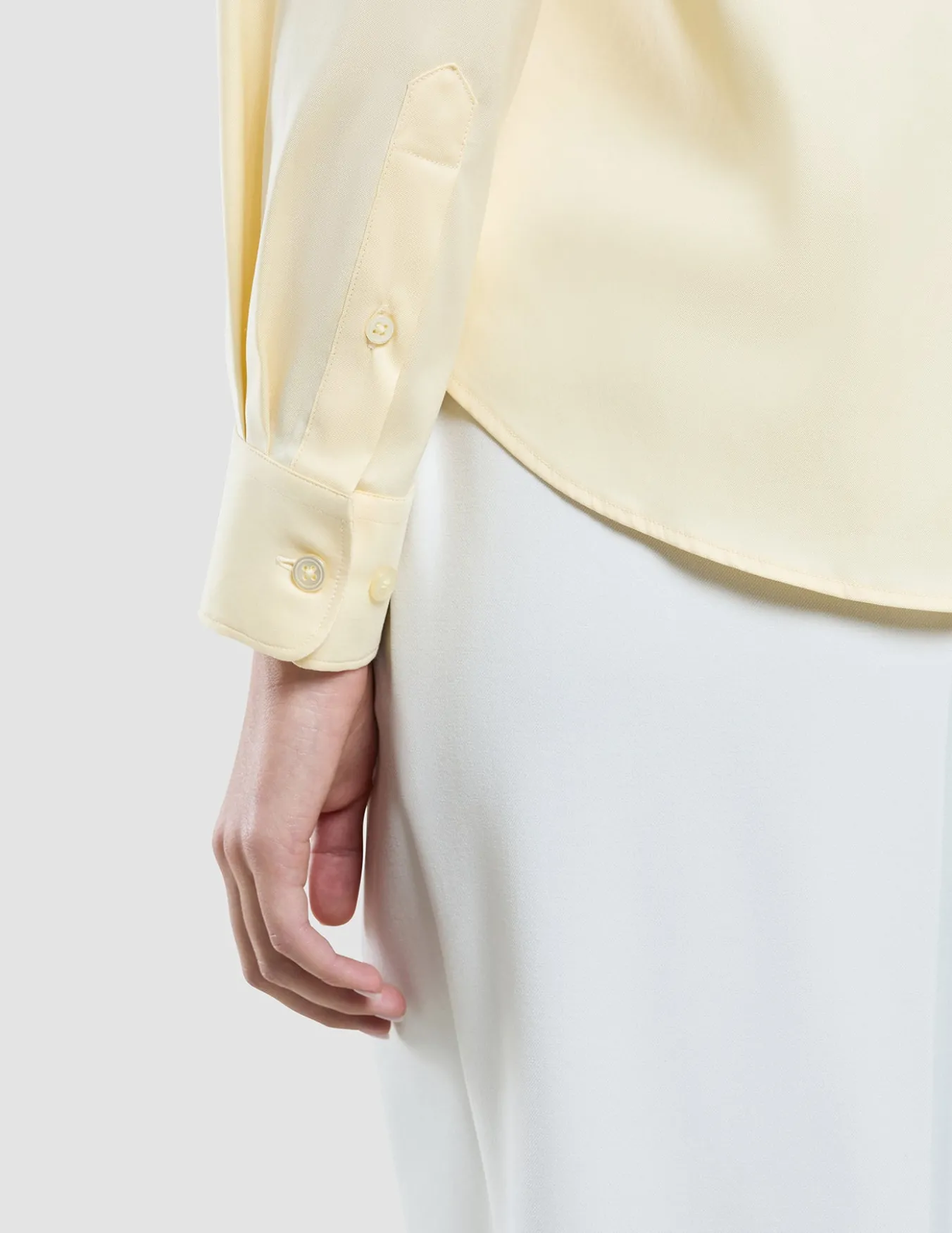 Women Oxford Shirt Misty Yellow Regular