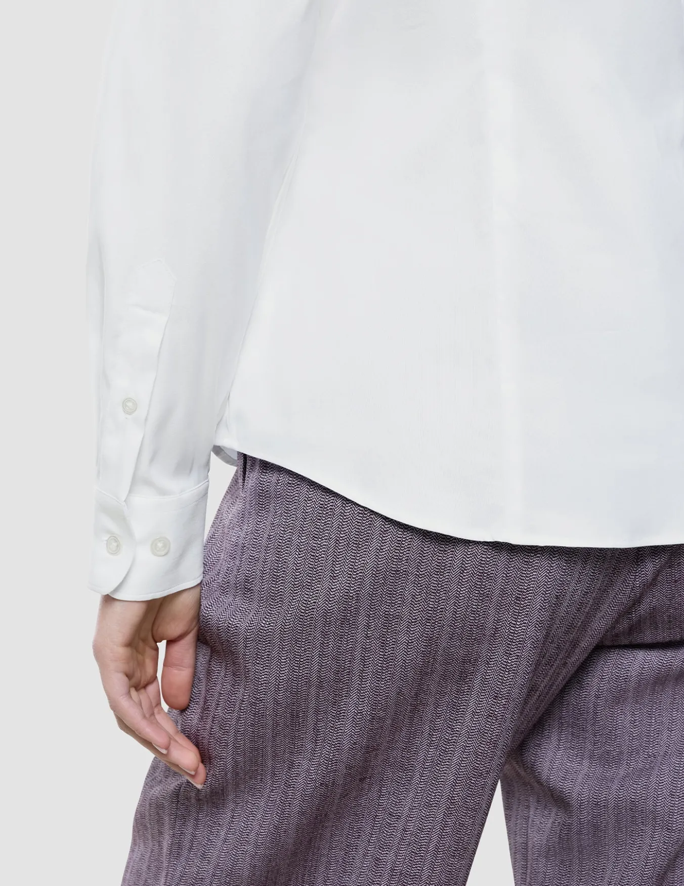 Women Oxford Shirt White Slim