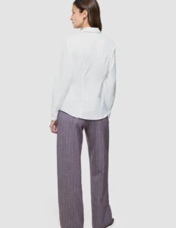 Women Oxford Shirt White Slim