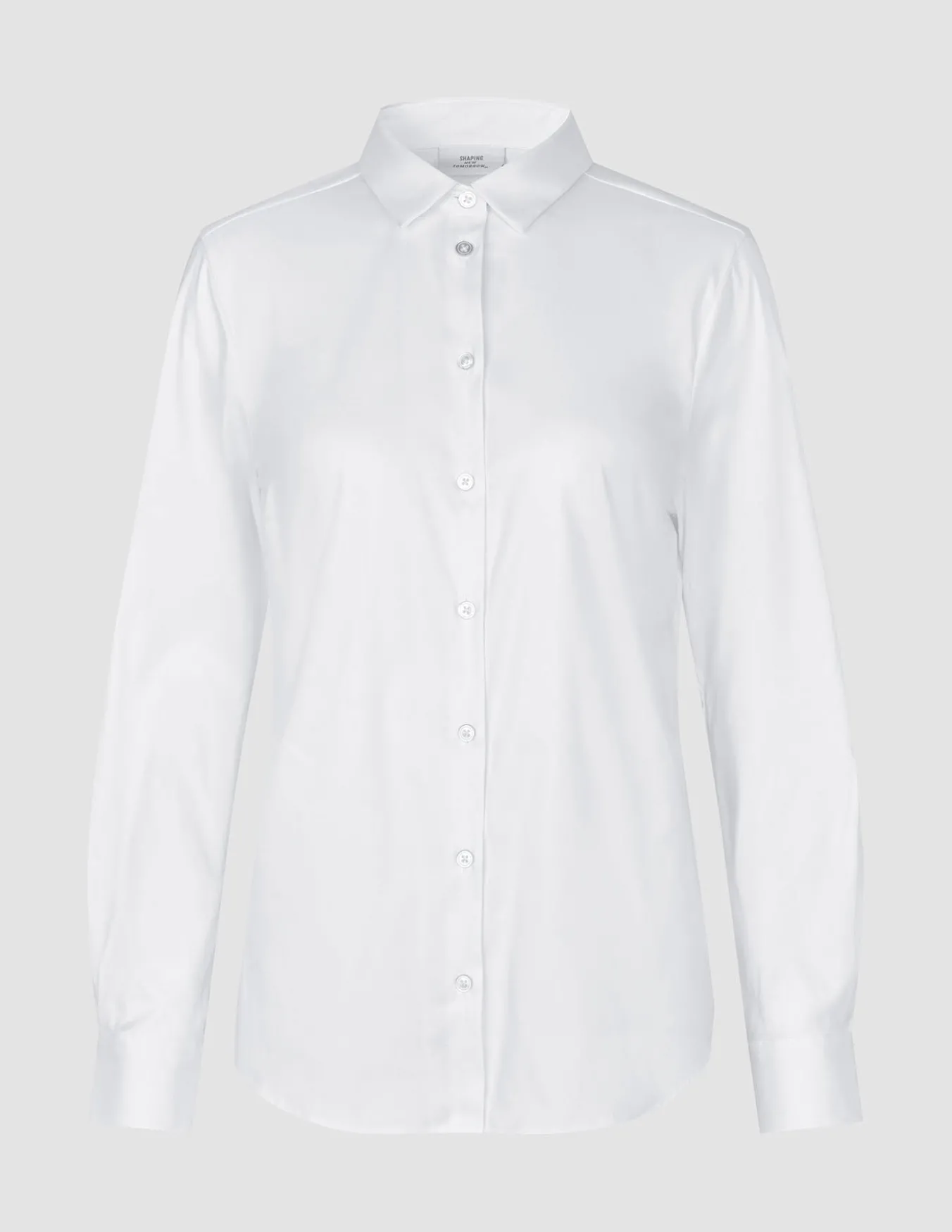Women Oxford Shirt White Slim