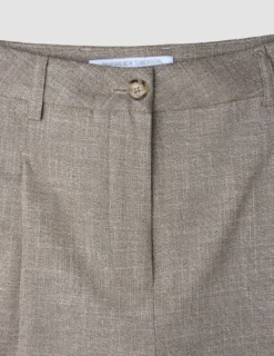 Women Rhea Pants Golden Beige Melange