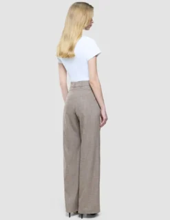 Women Rhea Pants Golden Beige Melange