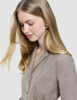 Women Rhea Shirt Golden Beige Melange