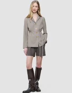 Women Rhea Shirt Golden Beige Melange