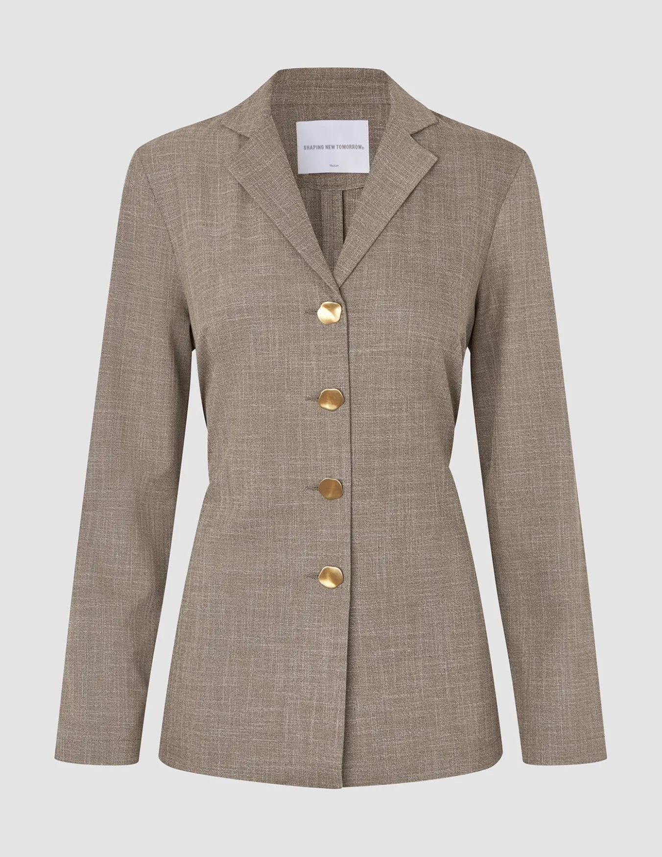 Women Rhea Shirt Golden Beige Melange