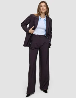 Women's Avira Pants Wide Burgundy Berry