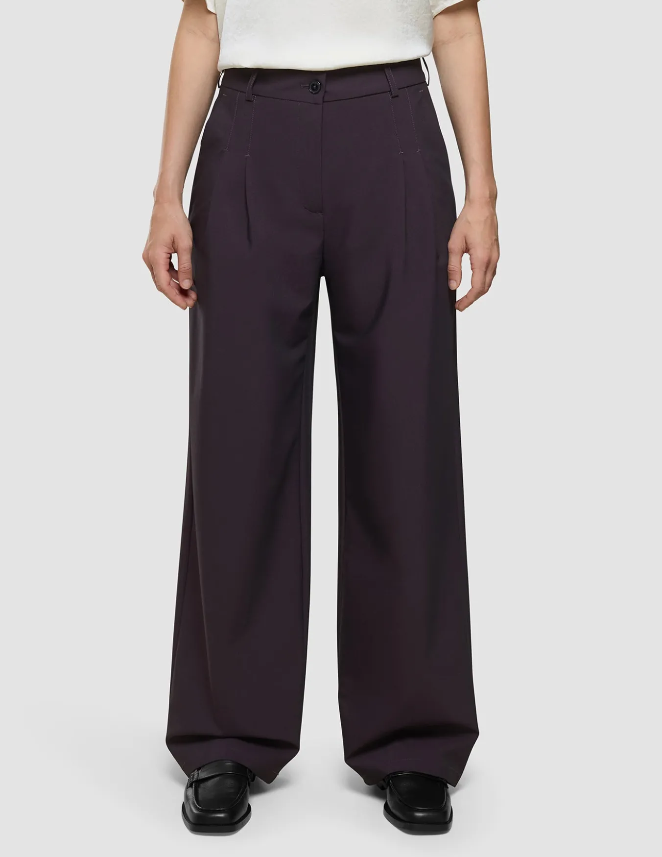 Women's Avira Pants Wide Burgundy Berry