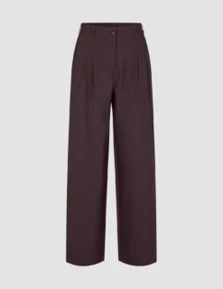 Women's Avira Pants Wide Burgundy Berry