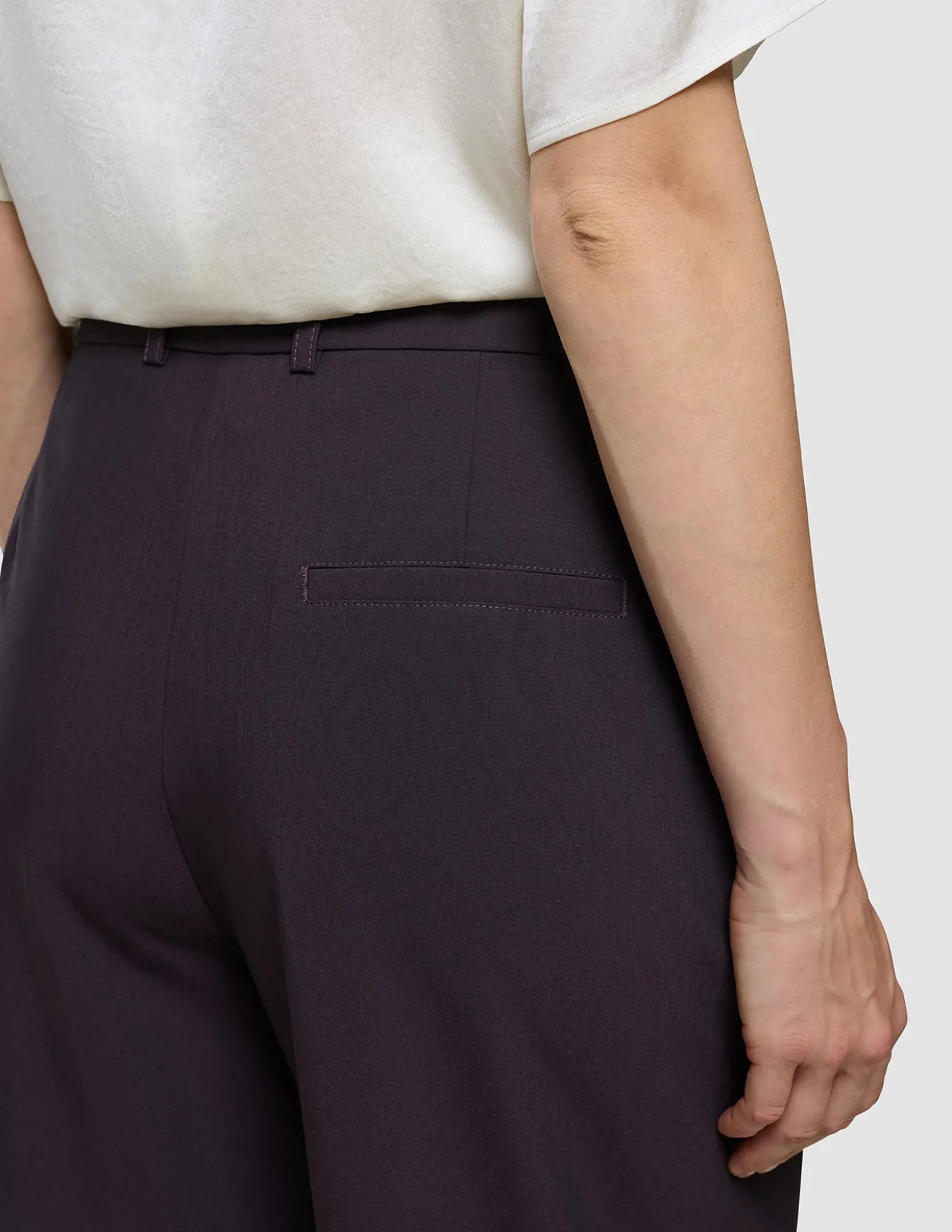 Women's Avira Pants Wide Burgundy Berry