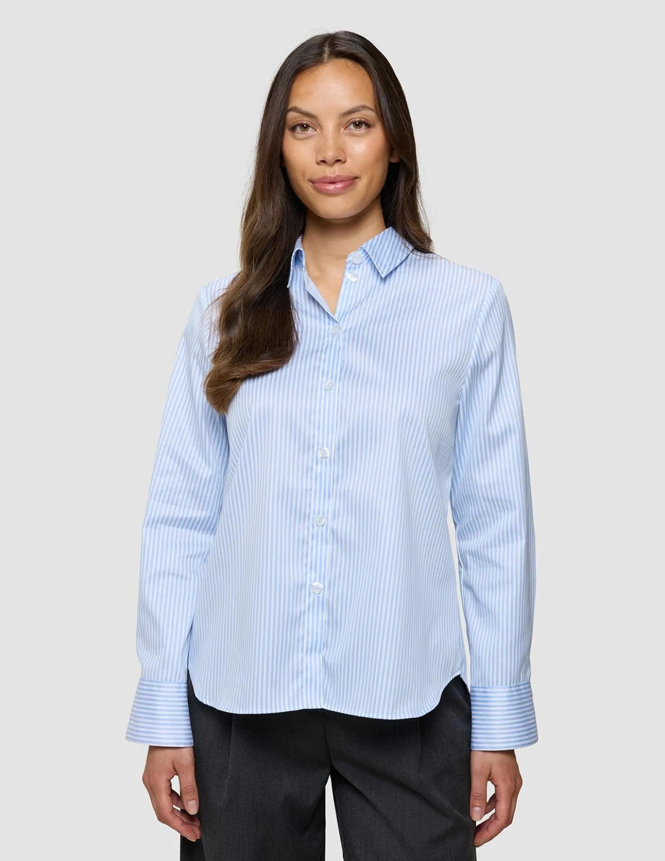 Women's Brooklyn Shirt Sky Stripes