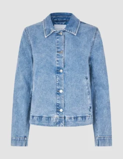Women's Classic Denim Jacket Snow Blue Wash