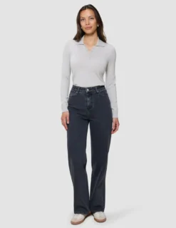 Women's Classic Jeans Relaxed Fit Washed Black