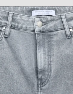 Women's Classic Jeans Relaxed Light Grey Washed