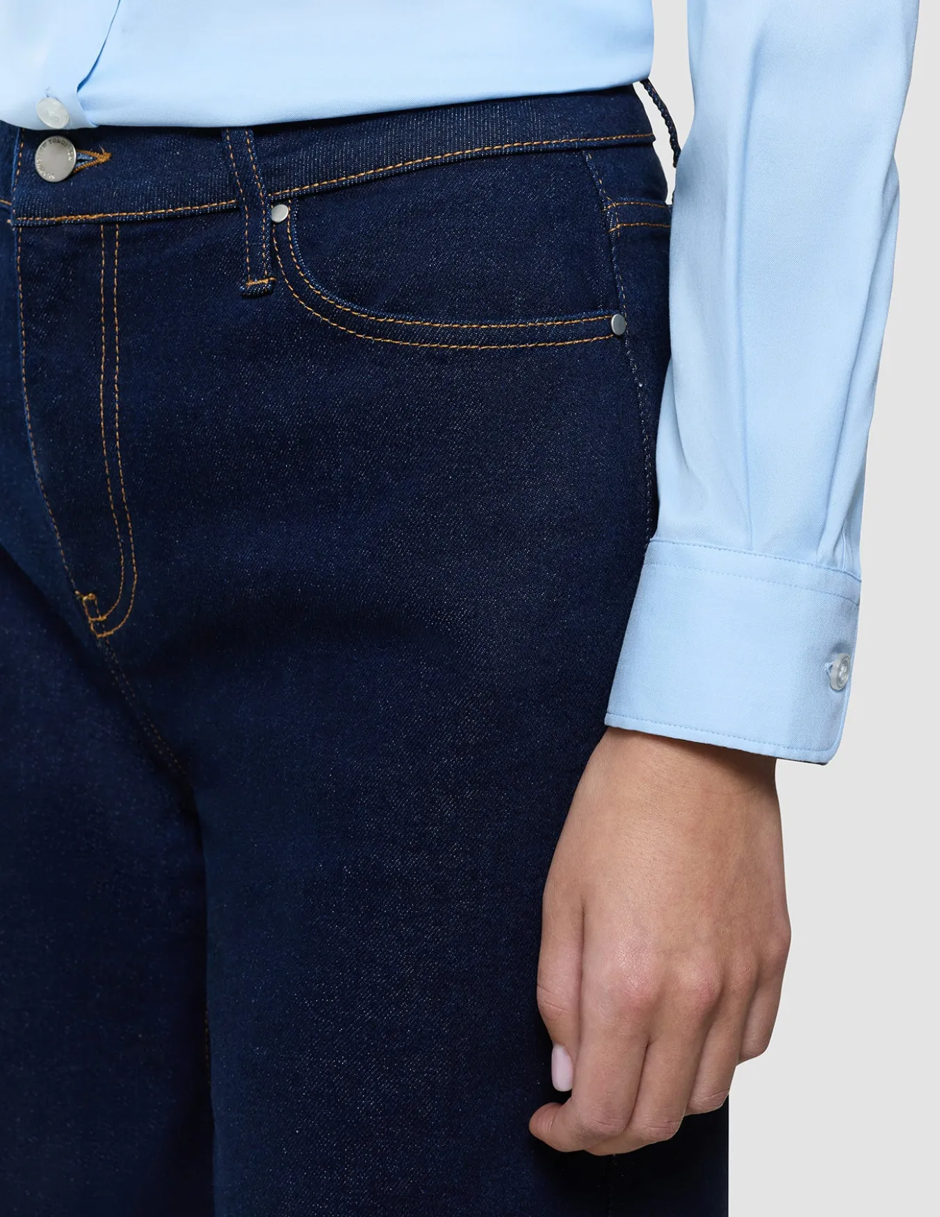 Women's Classic Jeans Relaxed Dark Blue