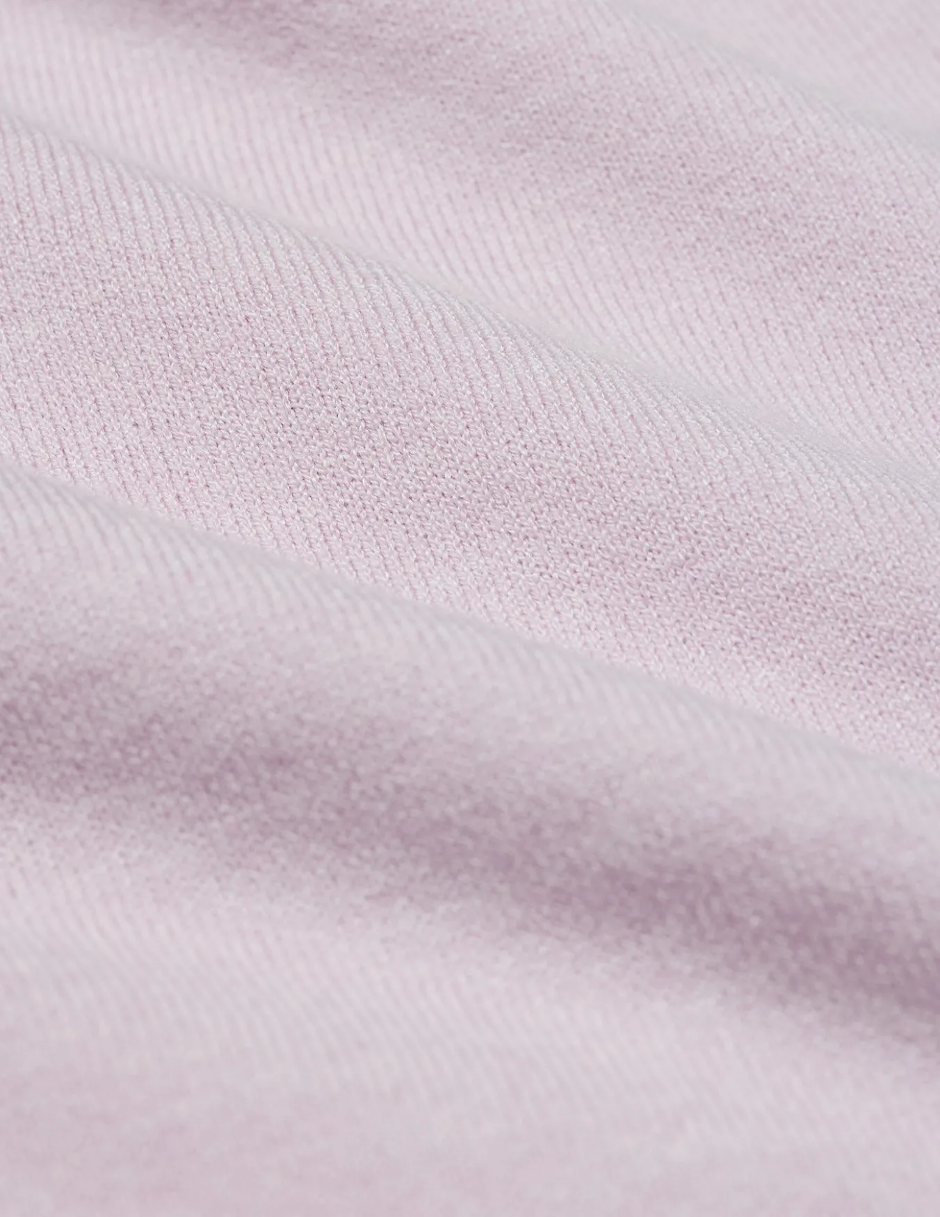 Women's Elevated Knit Polo Soft Pink Melange