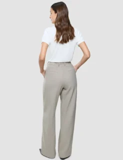 Women Serene Pants Wide Burnt Sugar Herringbone