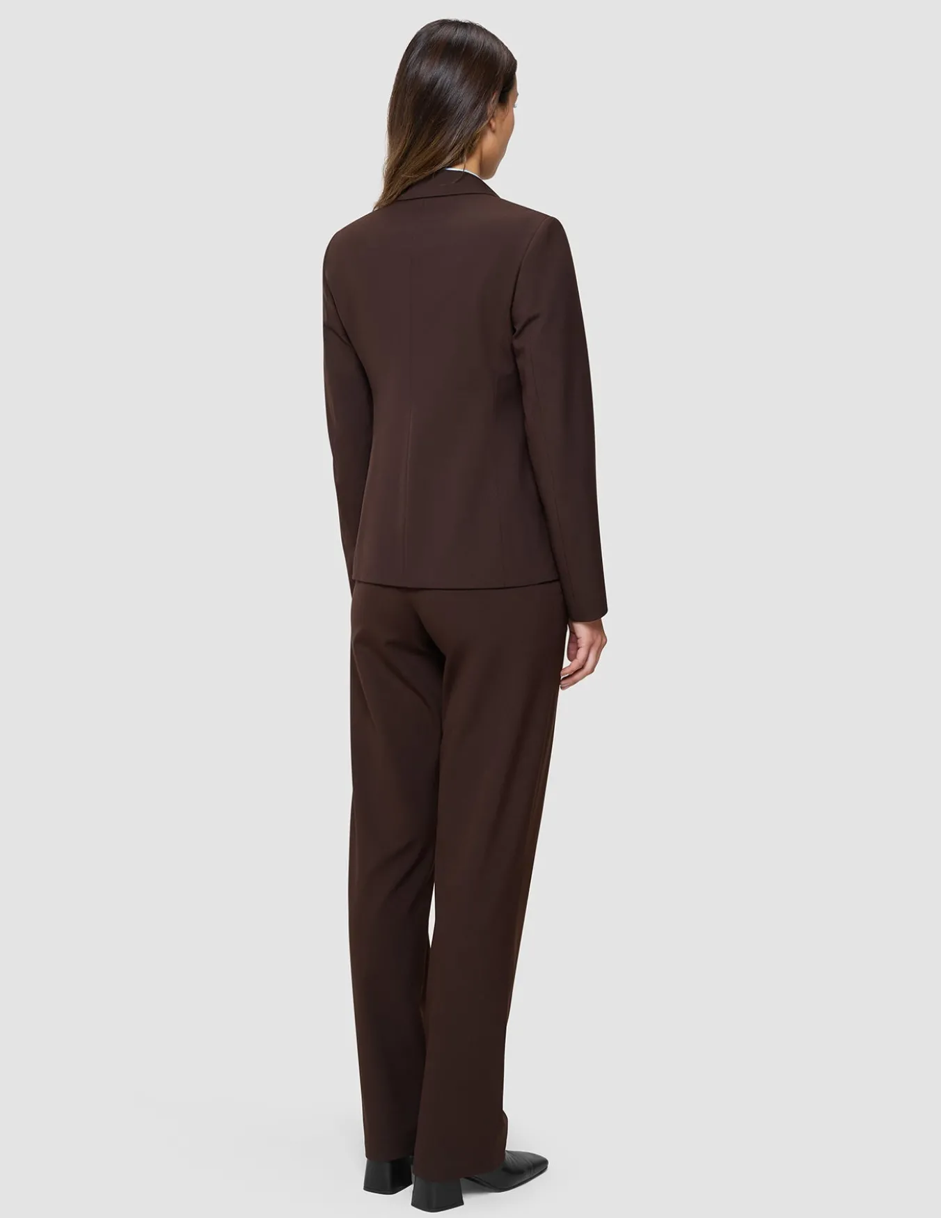 Women's Essential Fitted Blazer Espresso