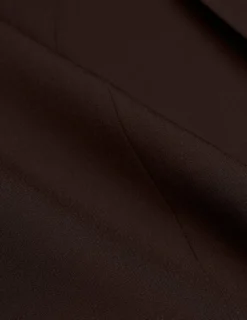 Women's Essential Fitted Blazer Espresso