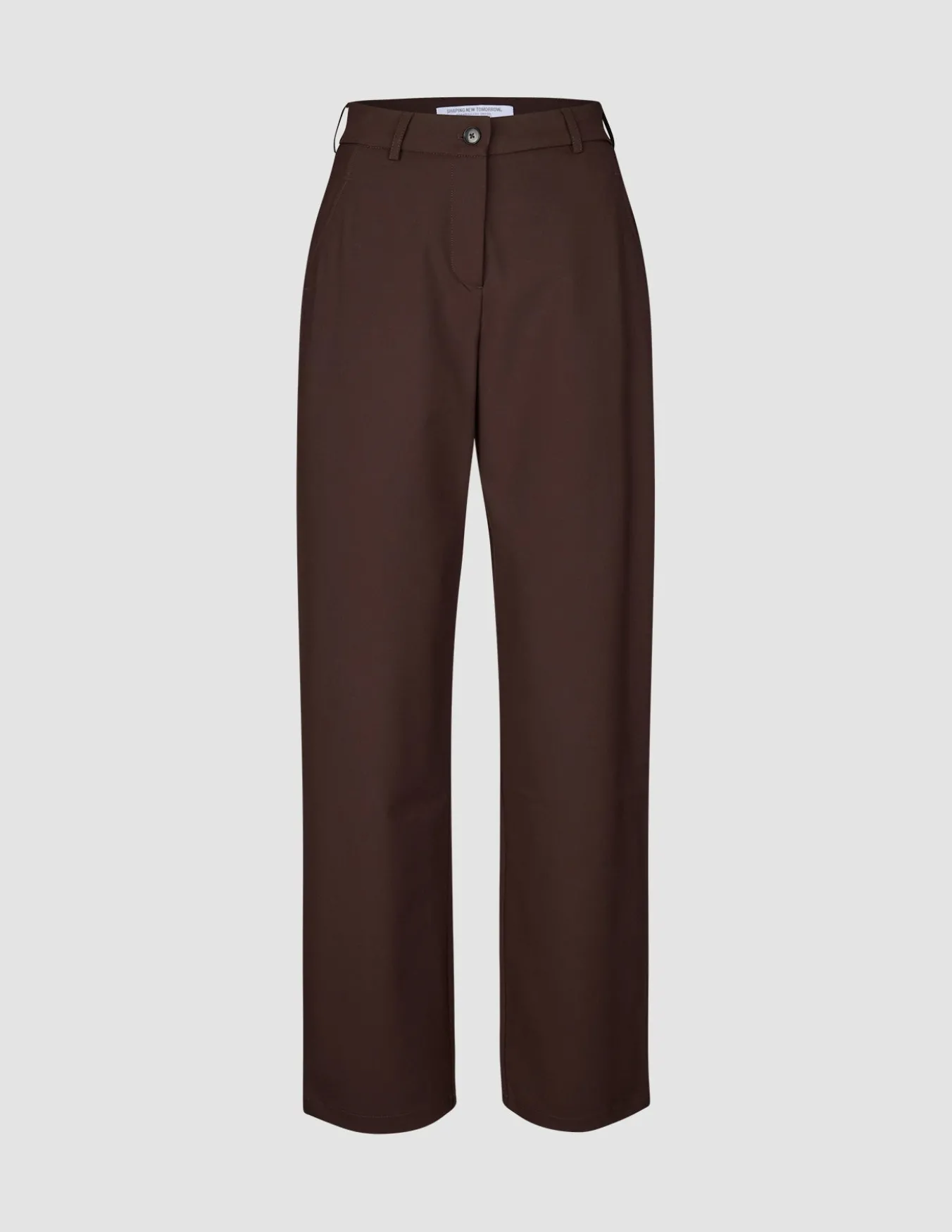 Women's Essential Pants Straight Espresso