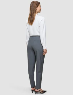 Women's Essential Pants Tapered Dark Grey Melange