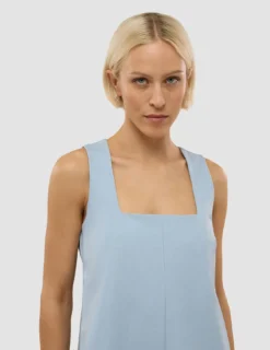 Women's Essential Spencer Dress Sky Blue Melange