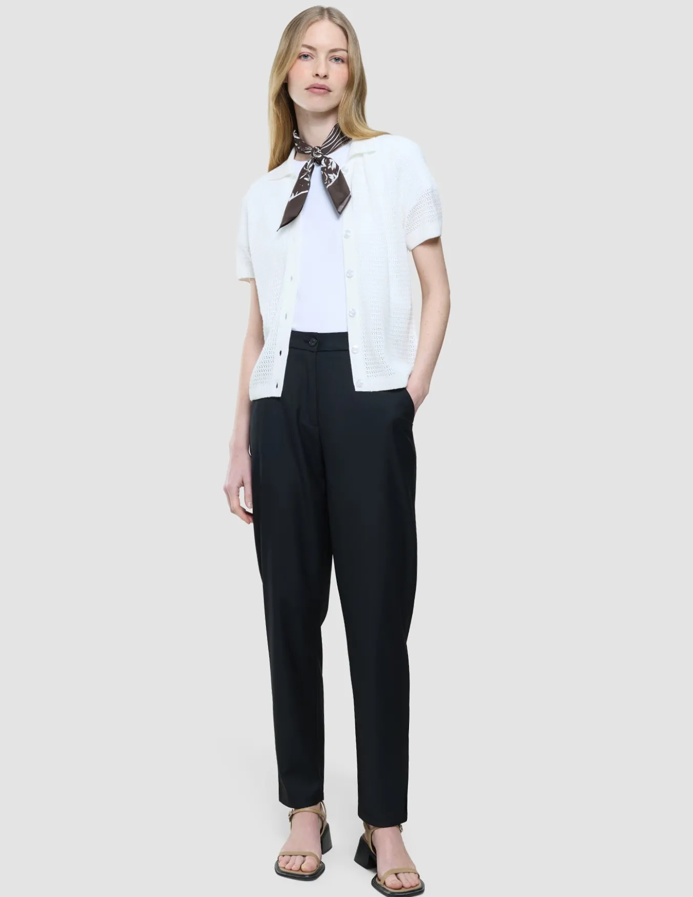 Women Skye Pants Tapered Black