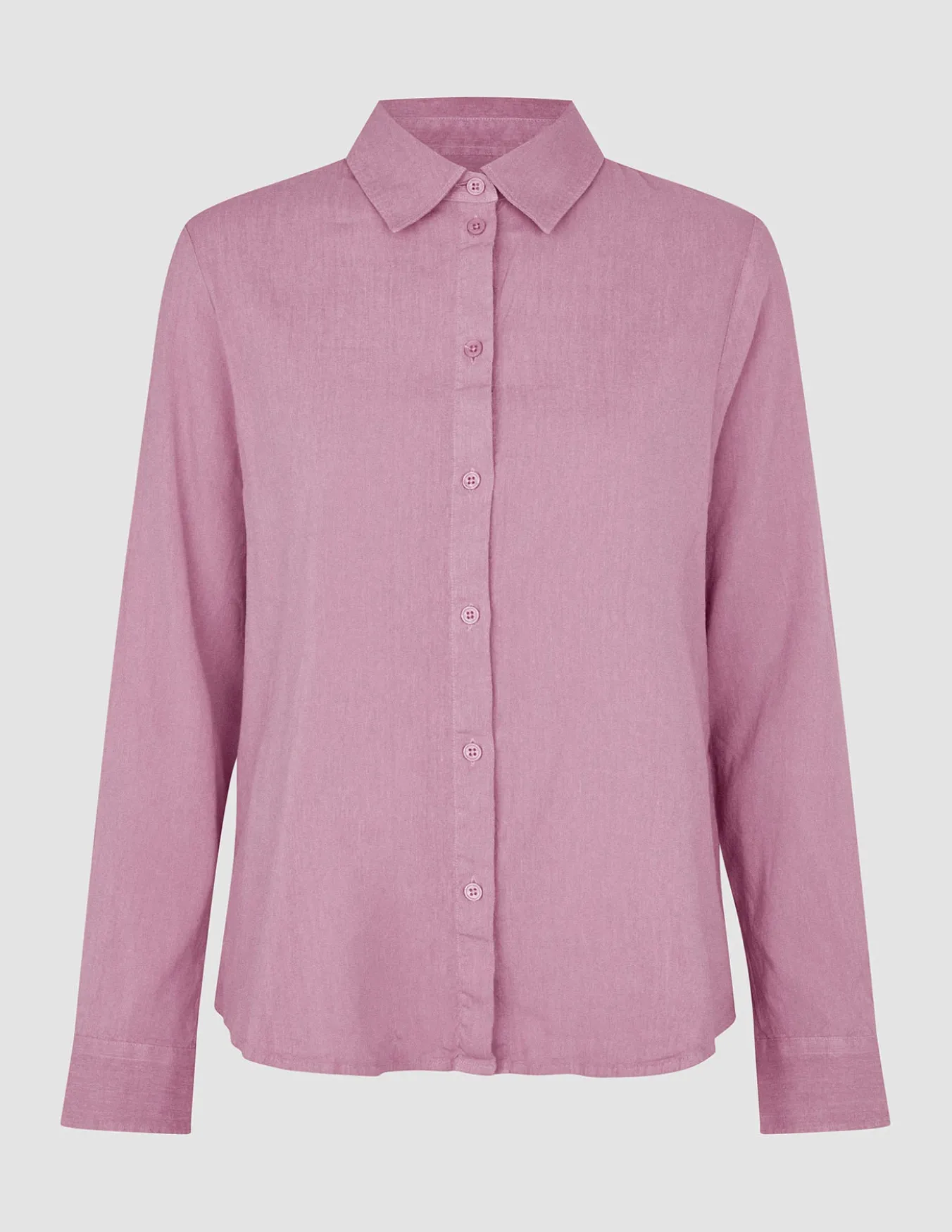 Women's Linen Shirt Dusty Cerise