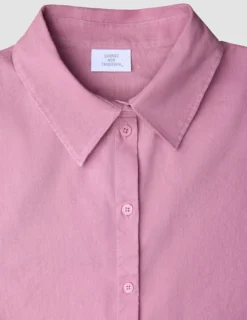 Women's Linen Shirt Dusty Cerise
