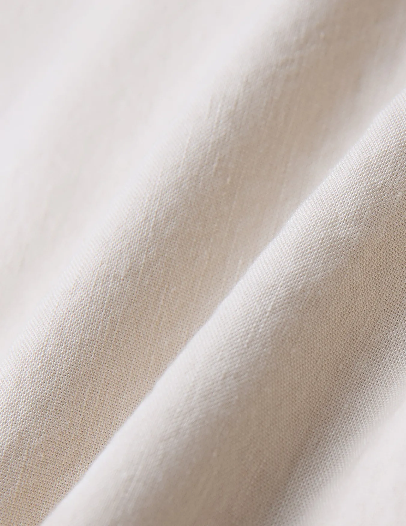 Women's Linen Shirt Short Sleeved Sandy Beige
