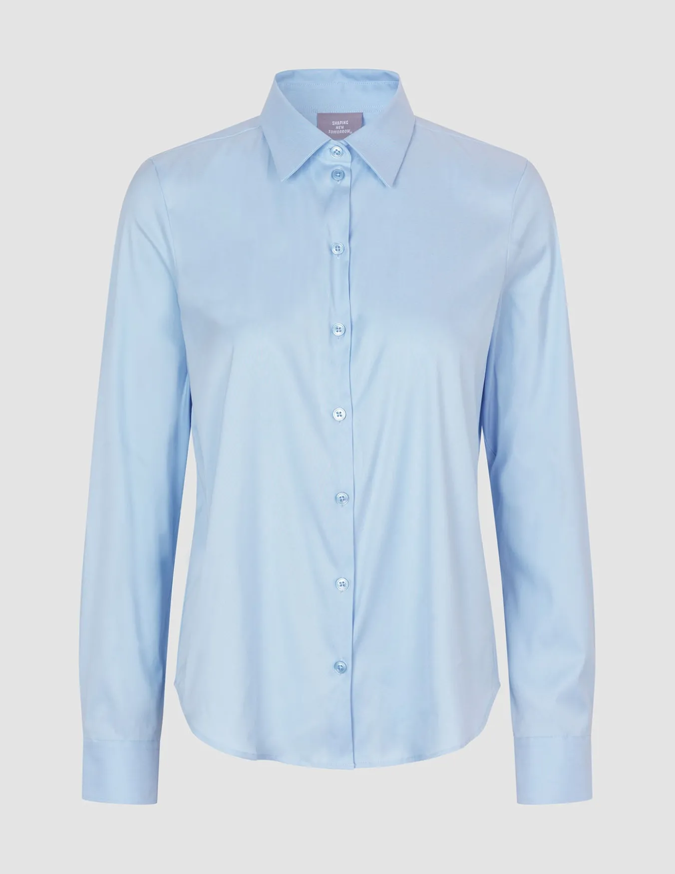 Women's Oxford Shirt Sky Blue Slim