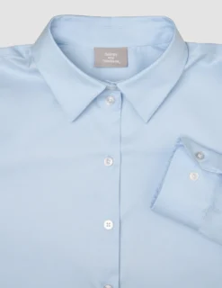 Women's Oxford Shirt Sky Blue Slim