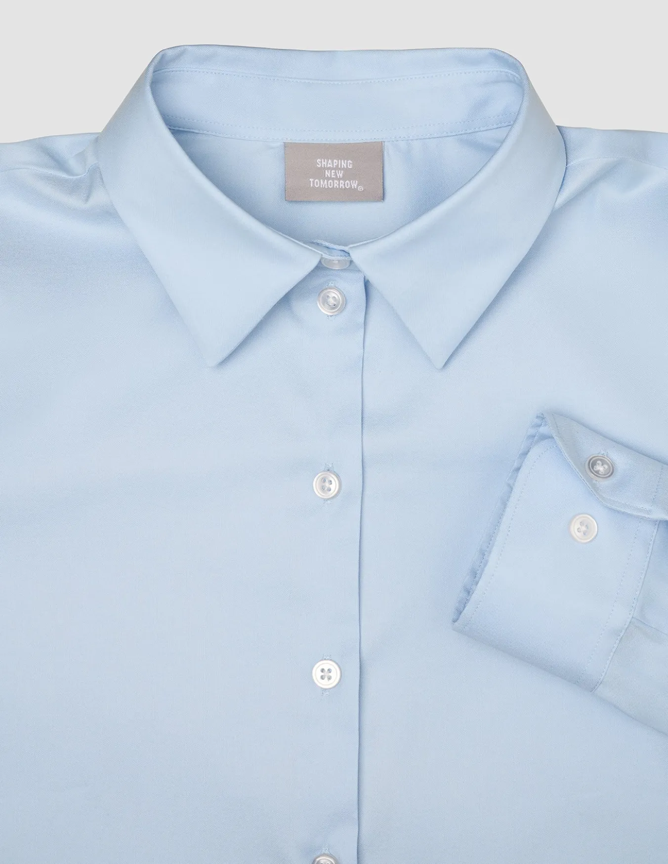 Women's Oxford Shirt Sky Blue Slim