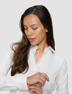 Women's Oxford Shirt White Orchid Slim