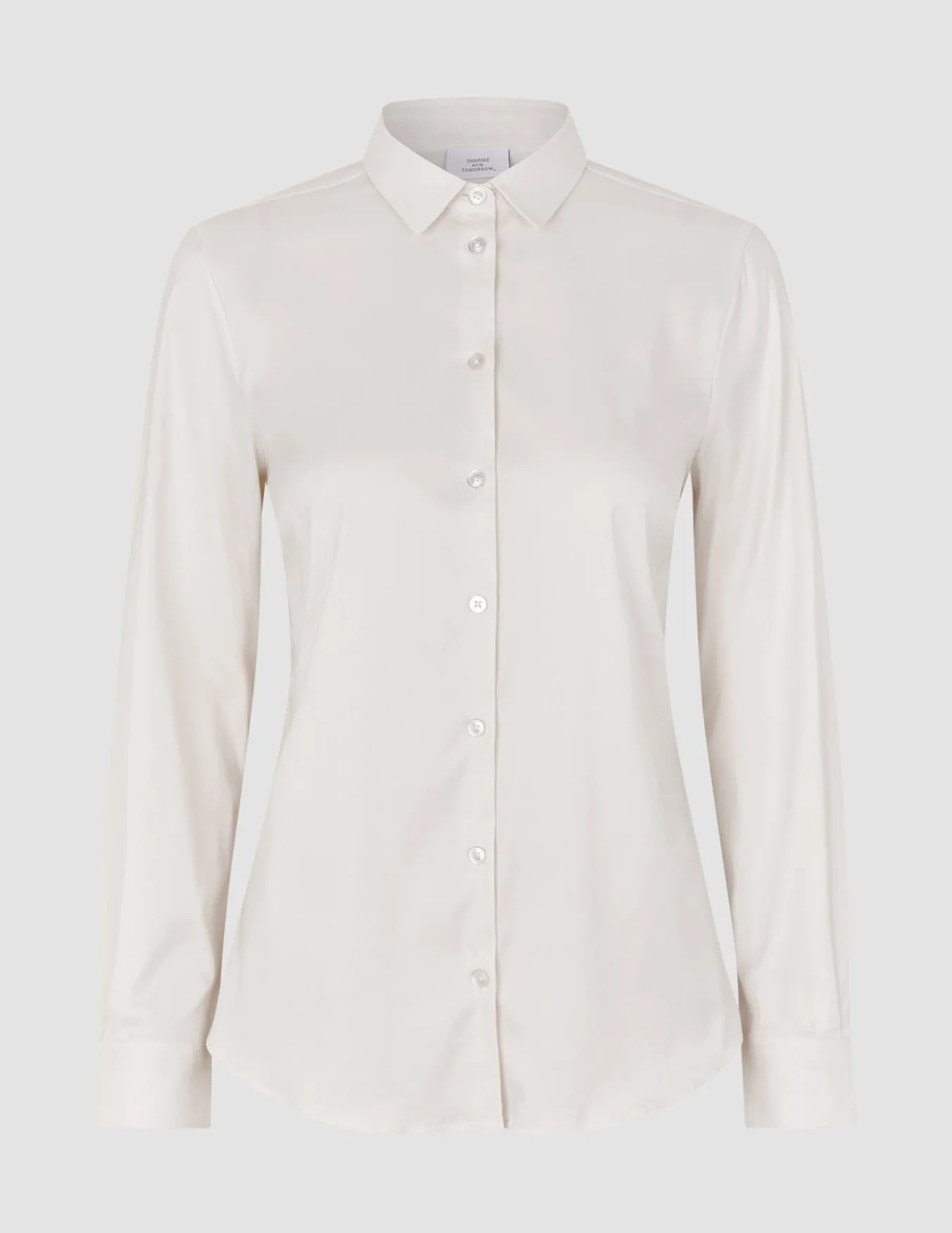 Women's Oxford Shirt White Orchid Slim