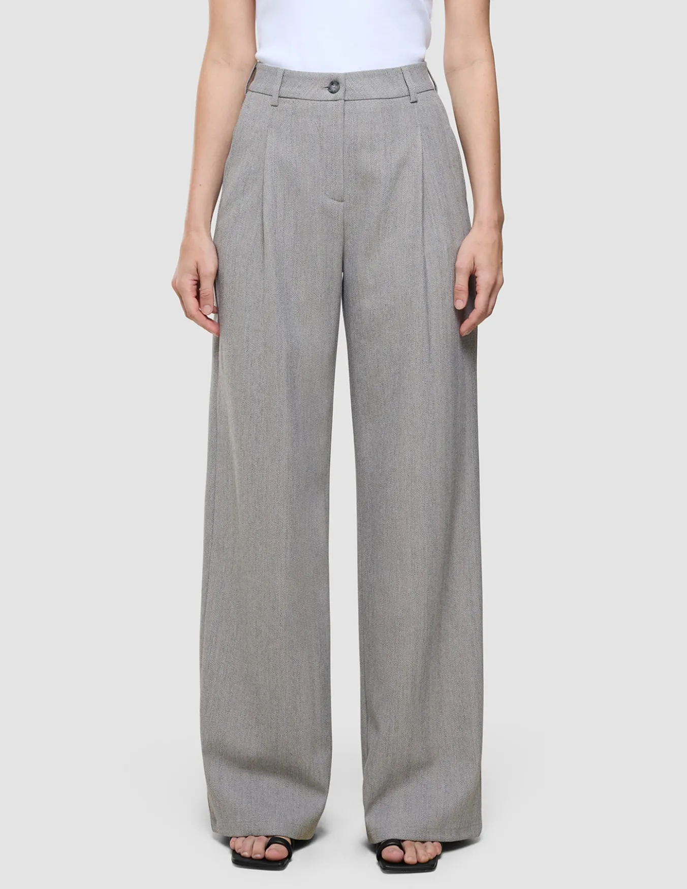 Women's Serene Pants Wide Tapestry Herringbone