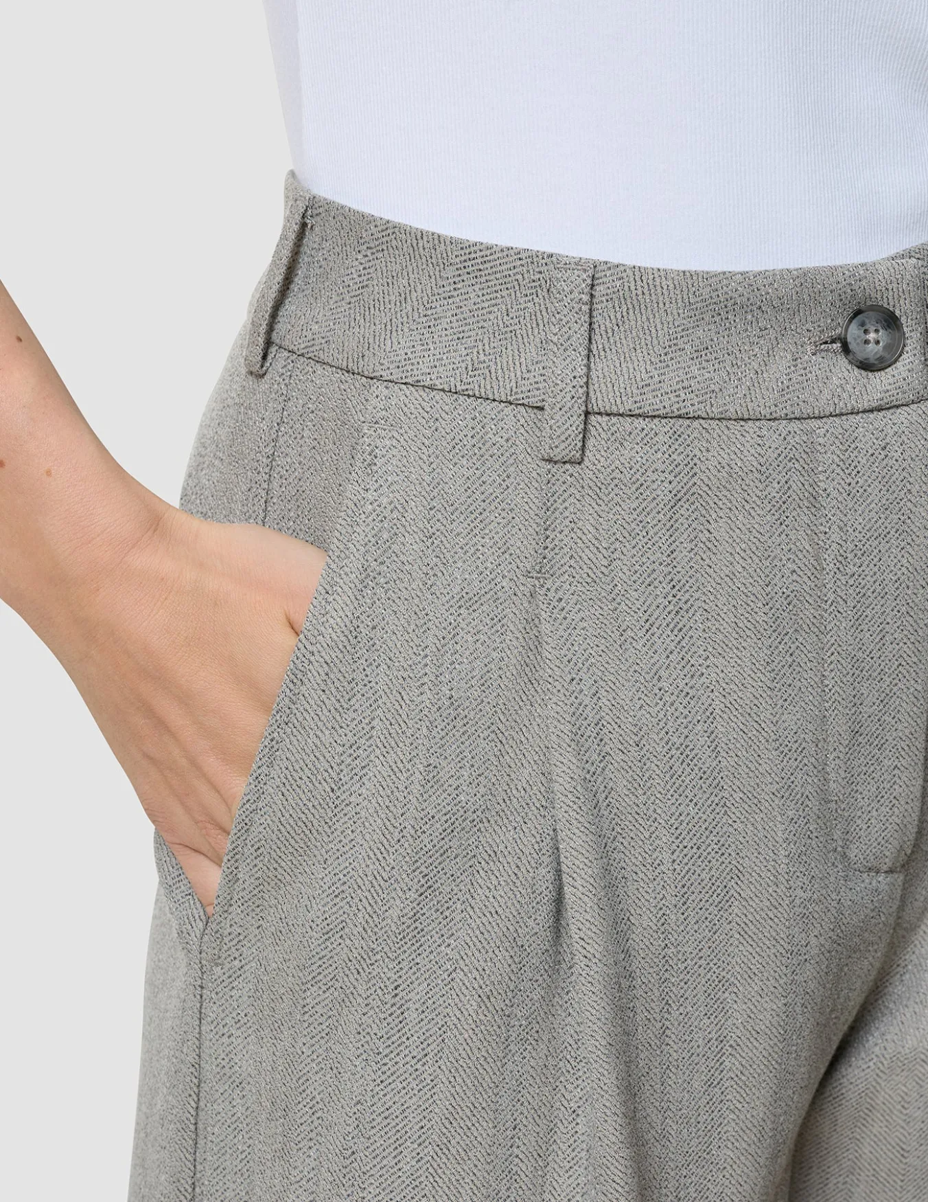 Women's Serene Pants Wide Tapestry Herringbone
