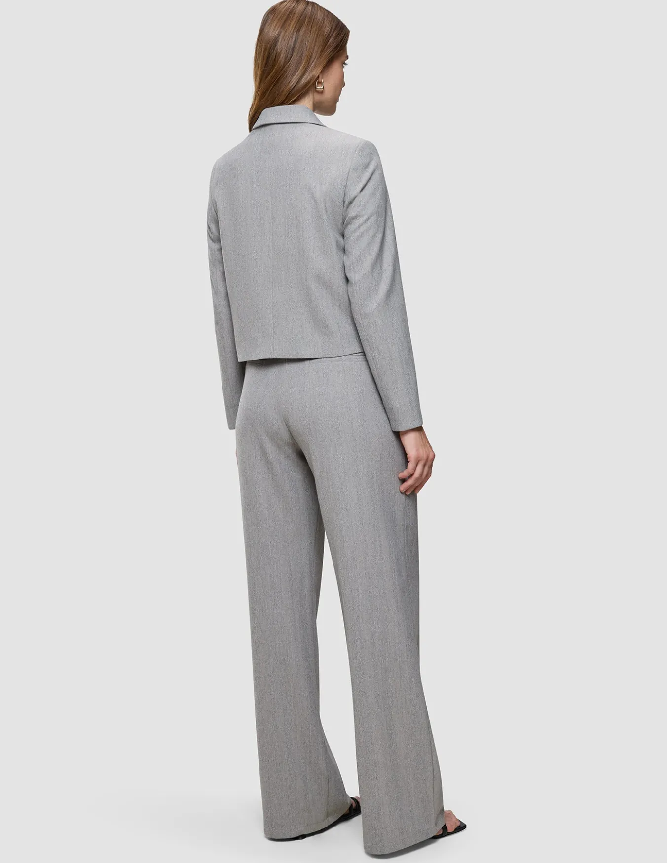 Women's Serene Short Jacket Tapestry Herringbone