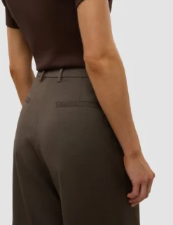 Women's Skye Pants Wide Dark Chestnut Melange