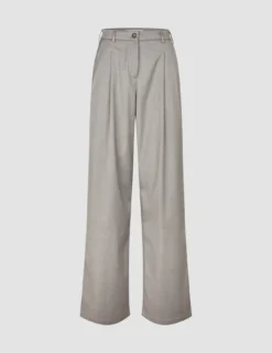 Women's Skye Pants Wide Mellow Beige Herringbone