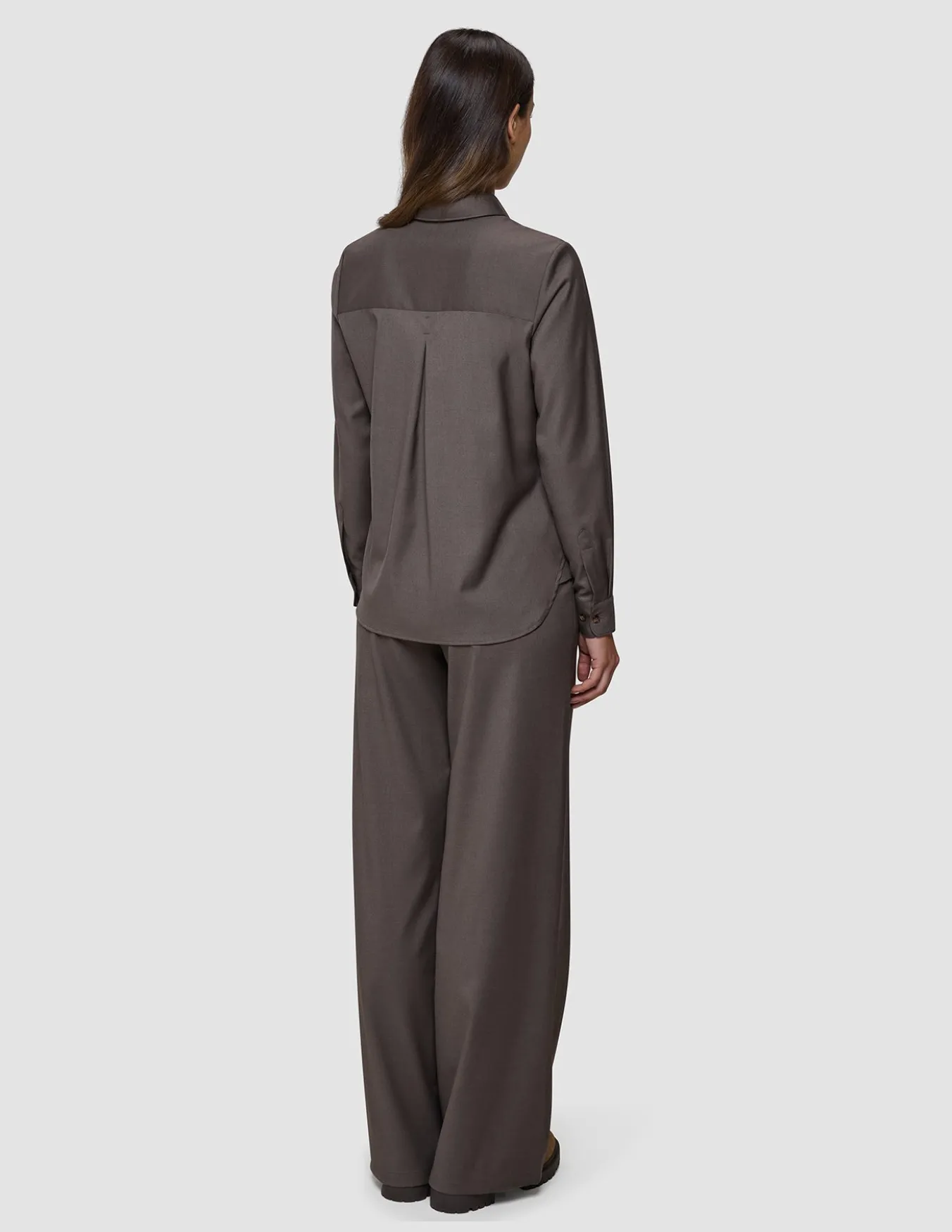 Women's Skye Shirt Dark Chestnut Melange