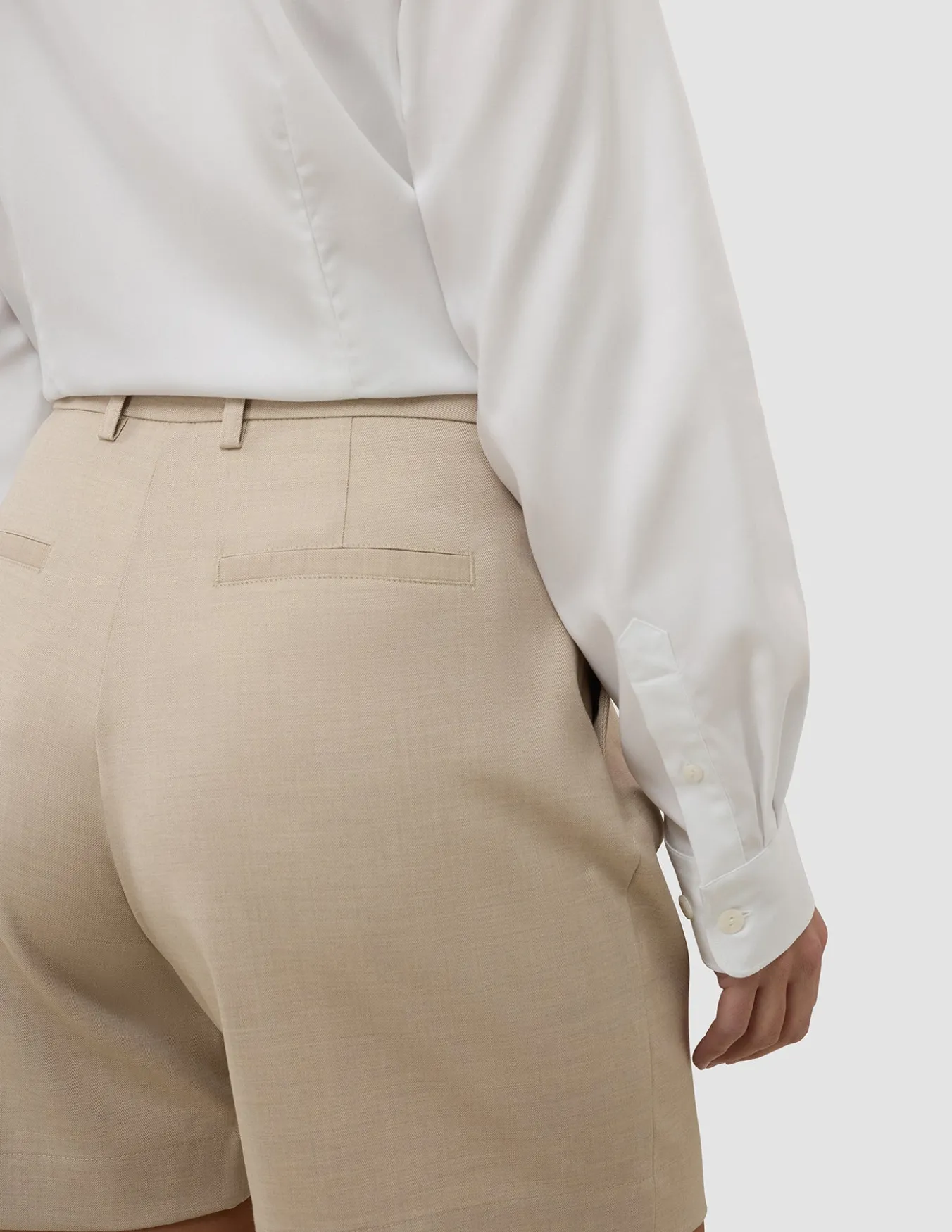 Women's Skye Shorts Sandy Beige Melange