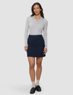 Women's Sorae Short Skirt Midnight Blue